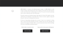 Desktop Screenshot of apex-legal.com